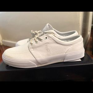 Ralph Lauren white sneakers